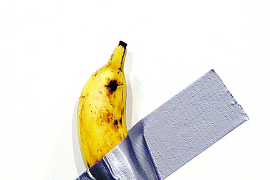 Banana da obra ‘Comedian’ foi roubada em Paris 