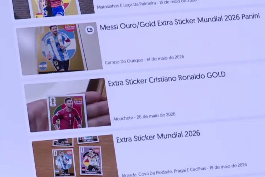 Prometem cromos do Mundial 2026 baratos mas as encomendas nunca chegam 