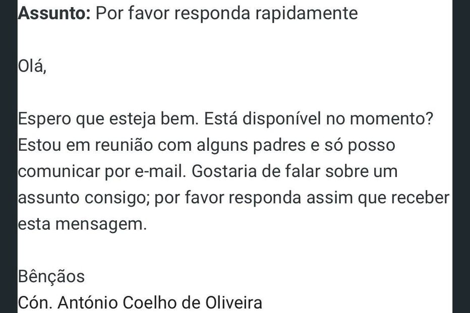 Diocese do Porto denuncia tentativa de fraude com nome do vigário geral