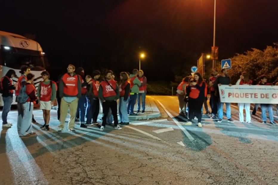 Trabalhadores da STCP Transportes, no Porto, aderiram à greve geral