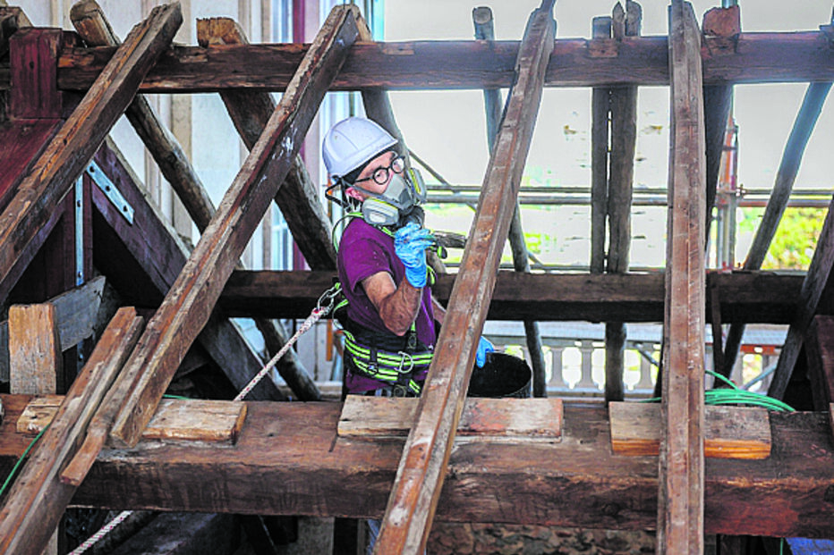 Obras no Palácio da Ajuda