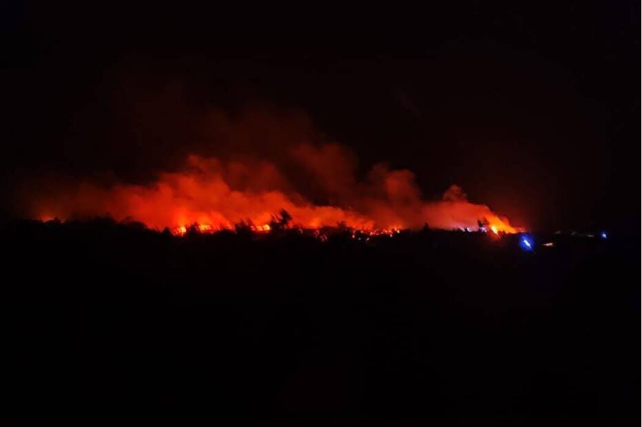 Incêndio deflagra na Mina de são Domingos em Mértola