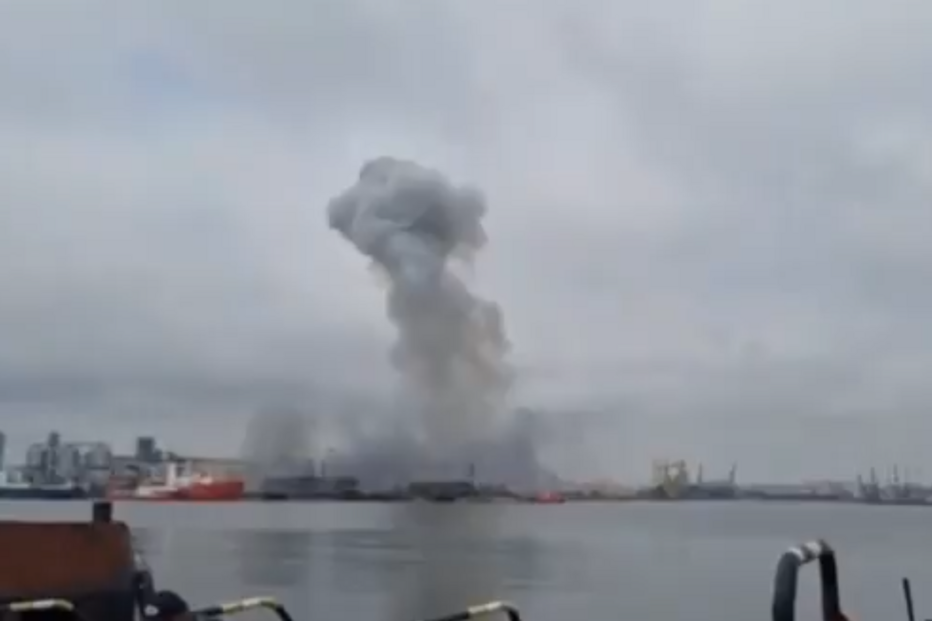 Drone marítimo explode em porto na Roménia