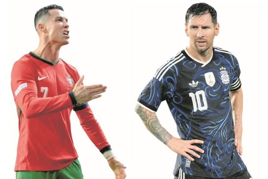 Cristiano Ronaldo e Messi