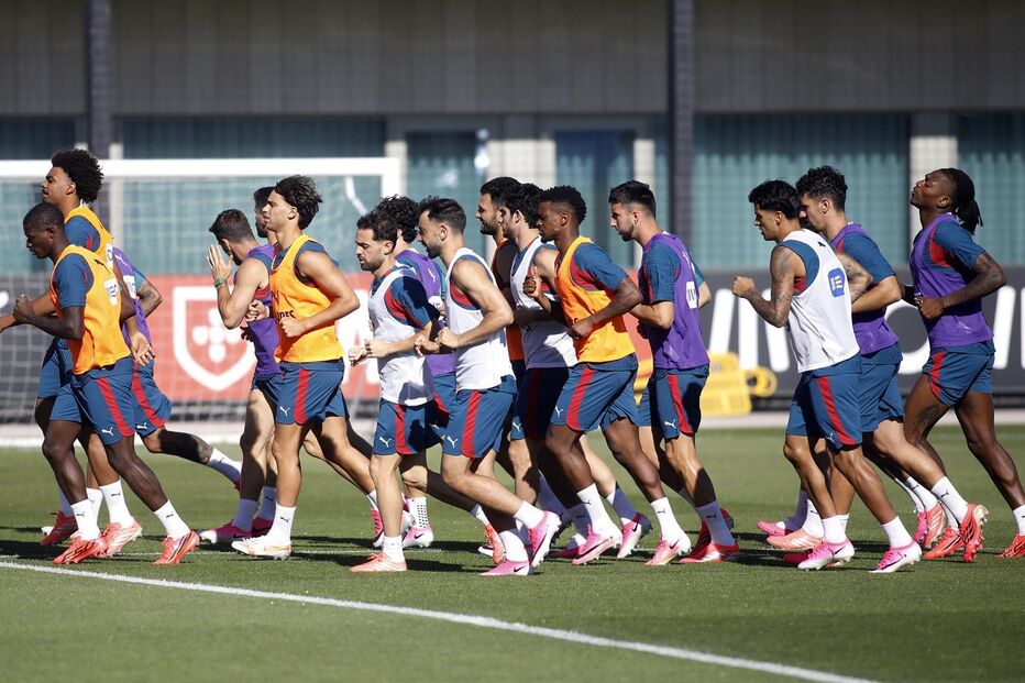 Treino da Seleção portuguesa de futebol antes do Mundial2026