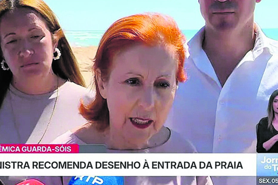 Ministra do Ambiente, Maria da Graça Carvalho