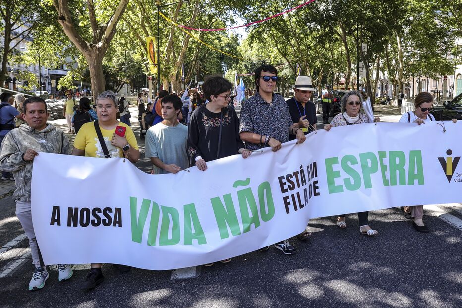 9.ª edição da Marcha pela Vida Independente de pessoas com deficiência, para assinalar o Dia Europeu da Vida Independente (05 de maio), na Avenida da Liberdade, em Lisboa,10 junho 2026