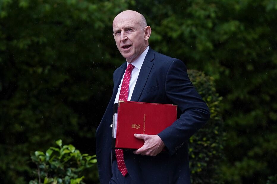 John Healey demitiu-se esta quinta-feira do cargo de Secretário de Estado para Defesa do Reino Unido