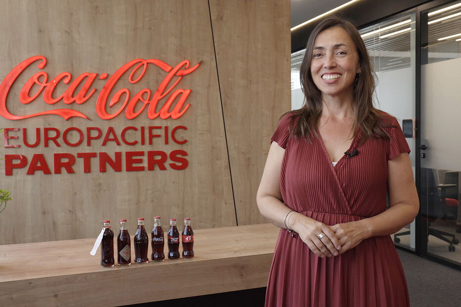 Catarina Esteves, communication senior manager da Coca-Cola Europacific Partners