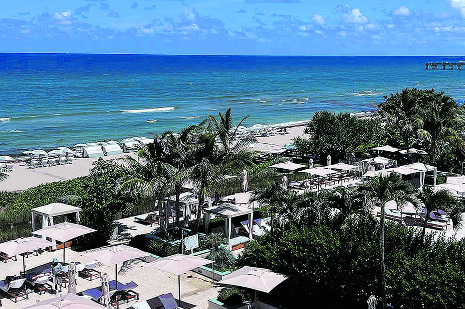 Hotel da seleção portuguesa tem praia privativa