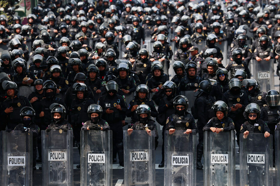 Manifestações e congestionamentos dominam Cidade do México no arranque do Mundial