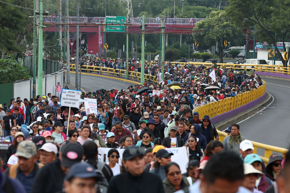 Manifestações e congestionamentos dominam Cidade do México no arranque do Mundial