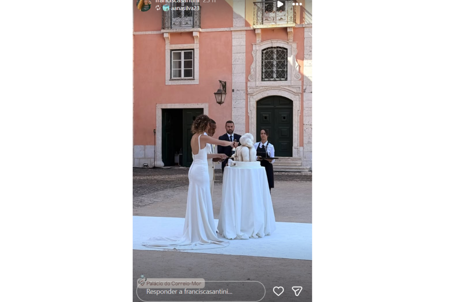 Casamento do futebolista Ricardo Pereira e Francisca Santos 