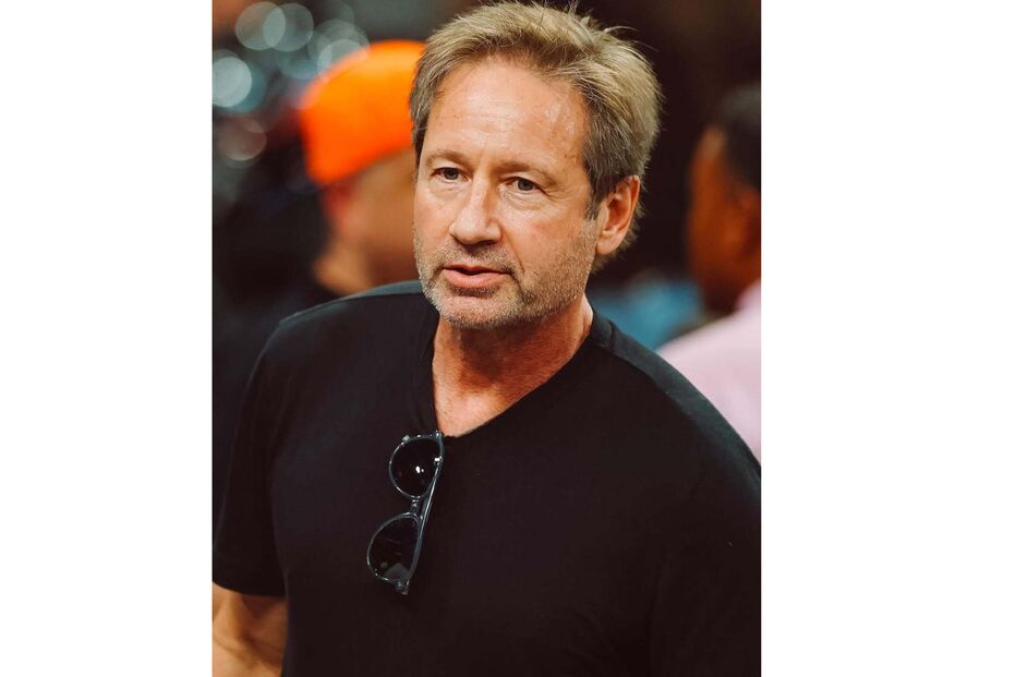 David Duchovny na vitória dos Knicks