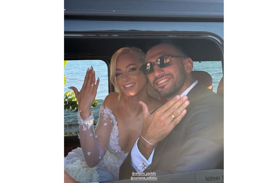 Casamento de Pavlidis e Marianna Solkidou