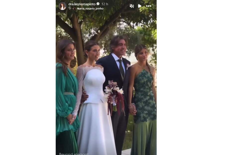 Casamento de Leonor Sá Pinto e José Gomes
