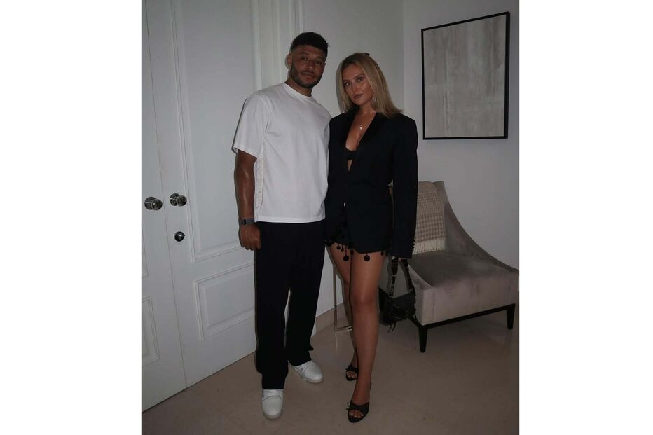 Perrie Edwards e Alex Oxlade-Chamberlain e 