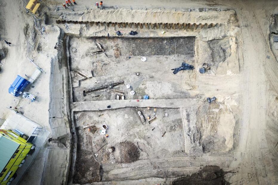 Descobertas as maiores termas romanas dos Países Baixos com pormenores de luxo