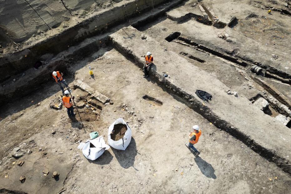 Descobertas as maiores termas romanas dos Países Baixos com pormenores de luxo