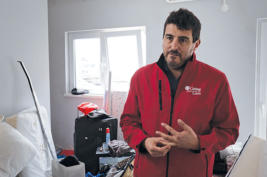 Nélson Costa, diretor de Serviços da Cáritas Diocesana de Leiria-Fátima