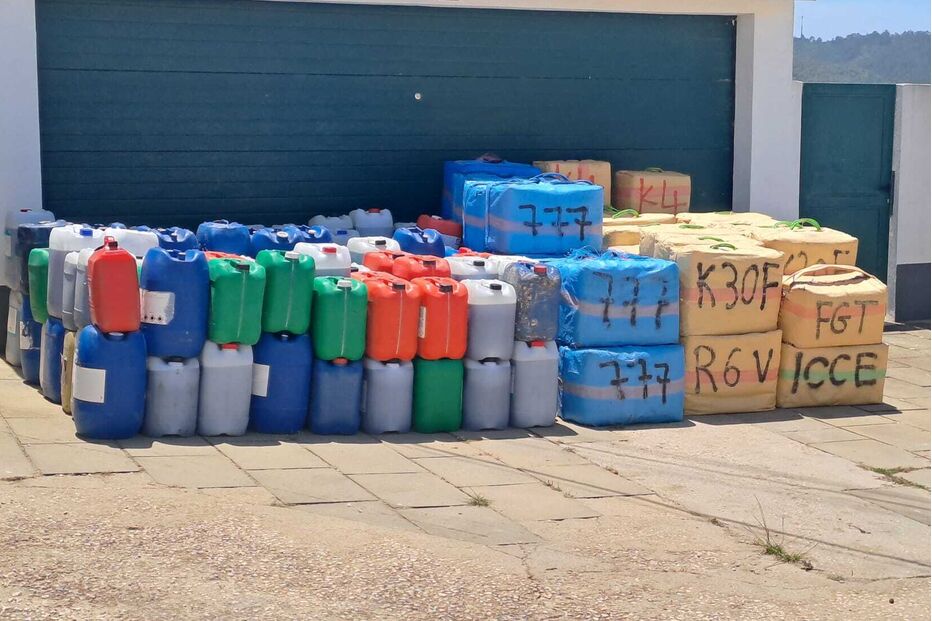 Mais de duas toneladas de haxixe apreendidas em Aljezur