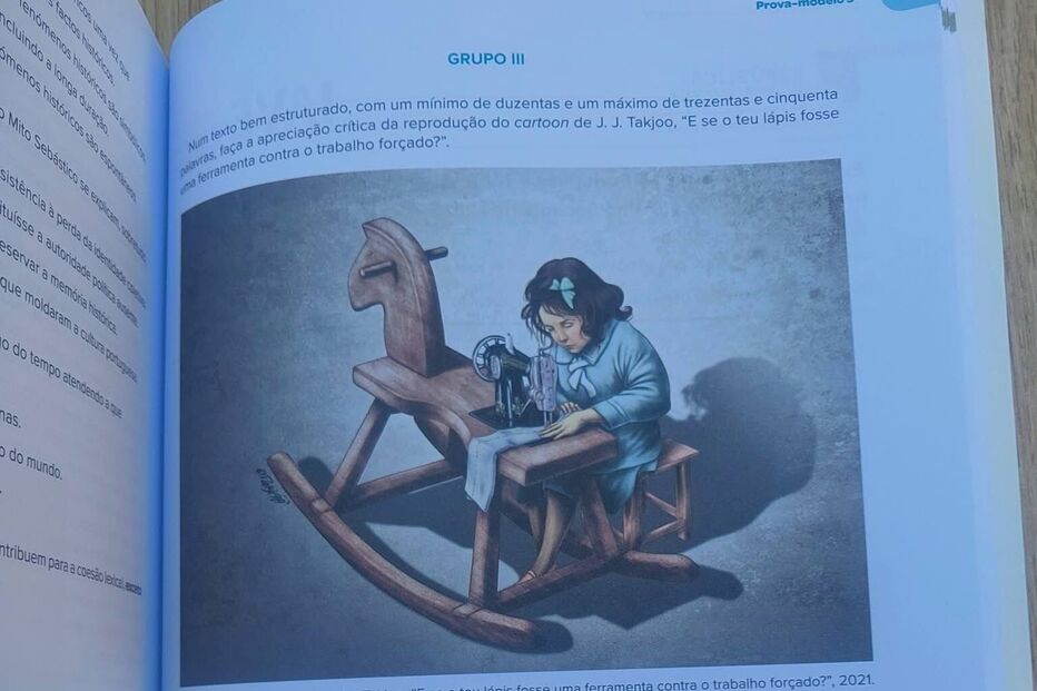 Exercício no livro de preparação para o exame