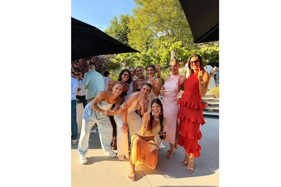 Casamento de Pauleta, capitã do Benfica