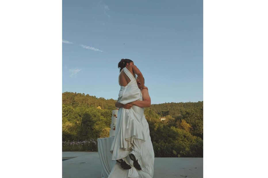 Casamento de Pauleta, capitã do Benfica