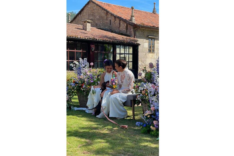 Casamento de Pauleta, capitã do Benfica