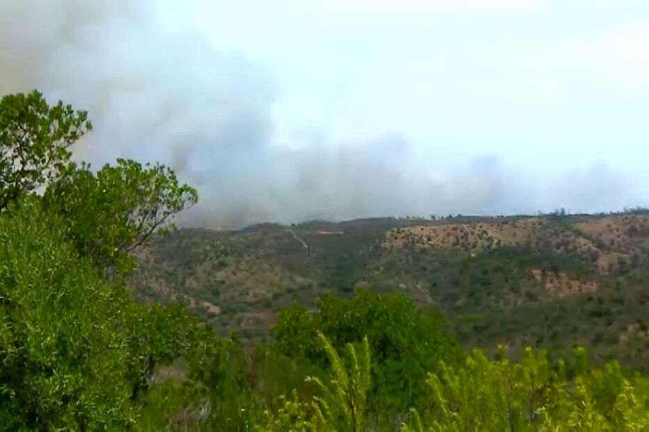 Incêndio em Loulé