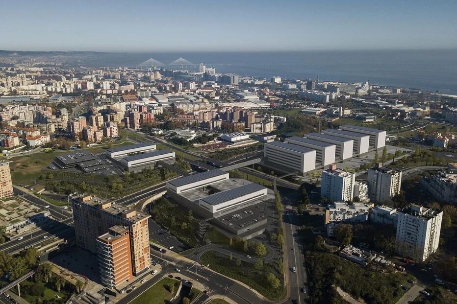 Projeto do Hospital de Todos os Santos, em construção na zona oriental da cidade