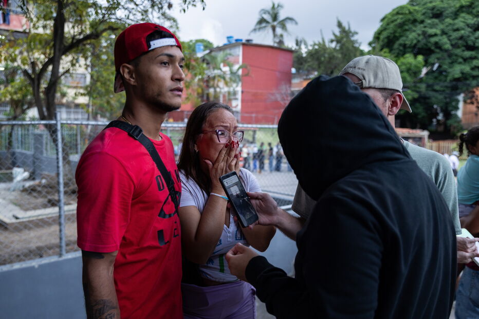 As imagens da destruição em Caracas após sismos