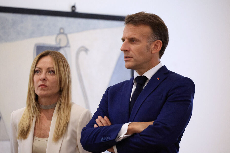 residente francês e a primeira-ministra italiana anunciaram, esta quinta-feira, que querem  lançar uma coligação multinacional para o Líbano