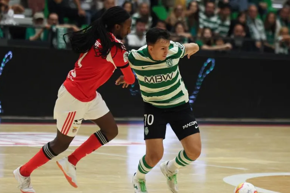 Sporting derrota Benfica e título do futsal vai ser decidido no 5.º jogo