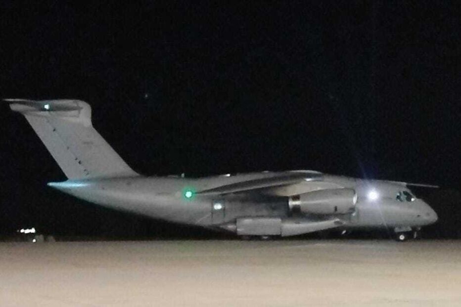 Missão portuguesa parte ao fim da tarde de Beja rumo à Venezuela em aviões da Força Aérea