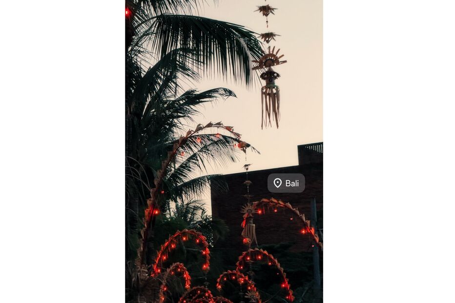 Cristina Ferreira em Bali