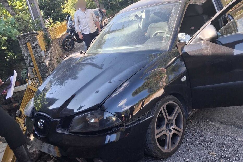 Jovem ferida em despiste de carro em Arouca 