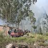 <![CDATA[ Encosta da serra do Caramulo em Tondela com várias frentes ativas ]]>