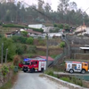 <![CDATA[ Incêndio em Santo Tirso chegou a ameaçar casas ]]>