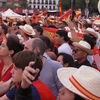 <![CDATA[ Festa em Madrid após Espanha bater Portugal e apurar-se para os quartos de final do Mundial ]]>