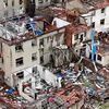 <![CDATA[ Imagens aéreas mostram destruição causada por tornado e tempestades na China ]]>