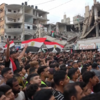 <![CDATA[ Palestinianos torcem pelo Egito no jogo frente à Argentina entre as ruínas na Faixa de Gaza ]]>