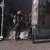 <![CDATA[ Rasto de destruição após incêndio em armazéns no concelho de Paredes ]]>