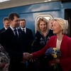 <![CDATA[ Líderes internacionais chegam a Kiev para assinalar o Dia do Estado da Ucrânia ]]>