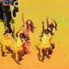 <![CDATA[ Intervalo animado em Nova Jersey! Shakira, Bieber, Madonna e BTS no centro do estádio para cantar na final do Mundial ]]>