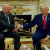 <![CDATA[ "O Líbano tem sido muito maltratado": Trump destaca apoio ao país em reunião com o presidente libanês ]]>