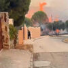 <![CDATA[ Vídeo mostra incêndio próximo de habitações na região de Madrid ]]>