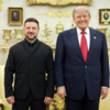 <![CDATA[ Zelensky relata "bom encontro" com Trump ]]>