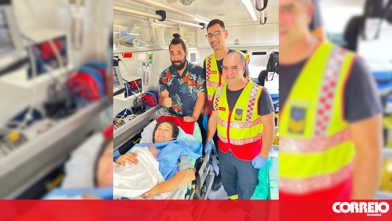 <![CDATA[ Bombeiro de Lagos que ajudou a nascer menina a caminho do hospital também nasceu numa ambulância há 30 anos ]]>