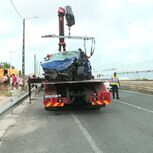 Cinco feridos em acidente na Marinha Grande. Casal e bebé em estado grave